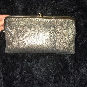 Rainbow snakeskin HOBO Lauren wallet